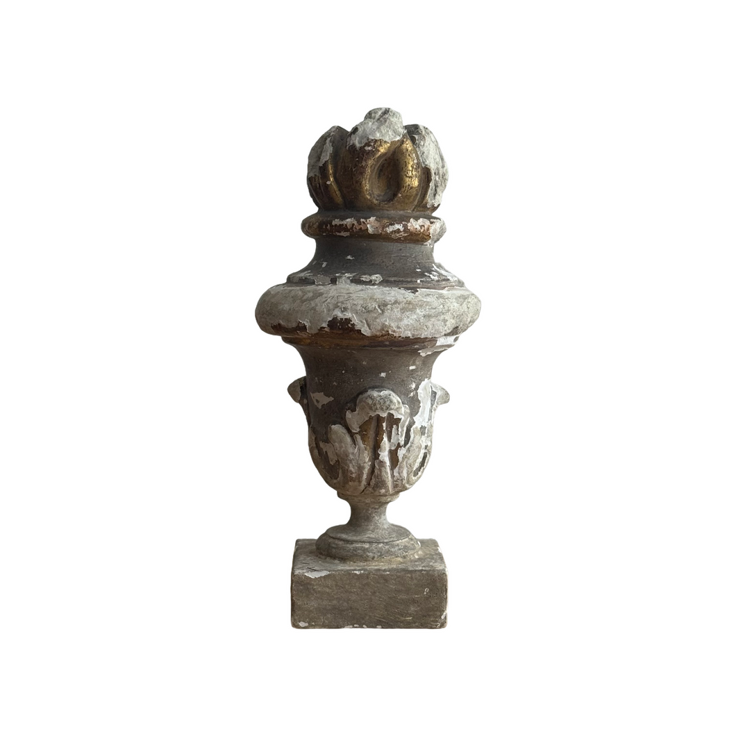 Early 19th Century French Carved Finial