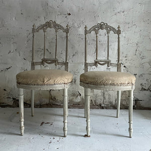 Pair Of 19th Century French Bedroom Chairs