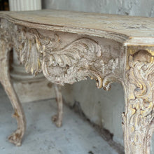 Load image into Gallery viewer, Early 20th Century French Rococo Style Console Table