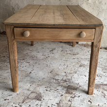 Load image into Gallery viewer, Late 19th Century French Pine Prep Table