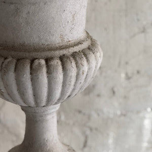 19th Century French Cast Iron Urn