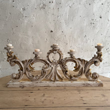 Load image into Gallery viewer, Late 19th Century Italian Wooden Candelabra