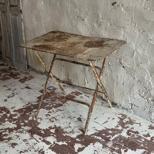 Late 19th Century French Folding Bistro Table