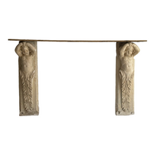 Load image into Gallery viewer, Pair Of 19th Century French Plaster Putti Corbels