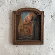 Load image into Gallery viewer, Late 19th-Century Pastel of a Mediterranean Street Scene