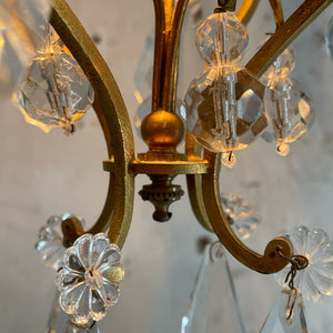 Late 19th Century French Cage Chandelier