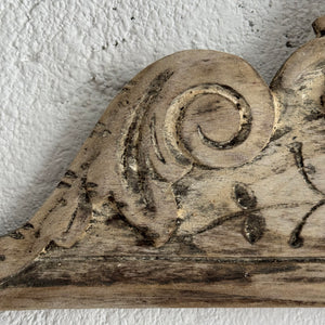 19th Century French Wooden Pediment