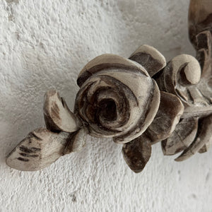 19th Century French Carved Wooden Crest