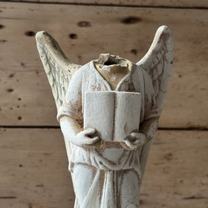 Early 19th Century French Wooden Angel