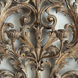 Early 19th Century Italian Wooden Applique