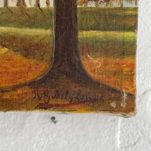 Load image into Gallery viewer, Early 20th Century Autumn Woodland Landscape | Oil on Canvas