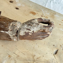 Load image into Gallery viewer, Late 18th Century French Wooden Santos Arm