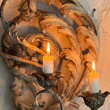 Load image into Gallery viewer, Late 19th Century French Candle Appliqué