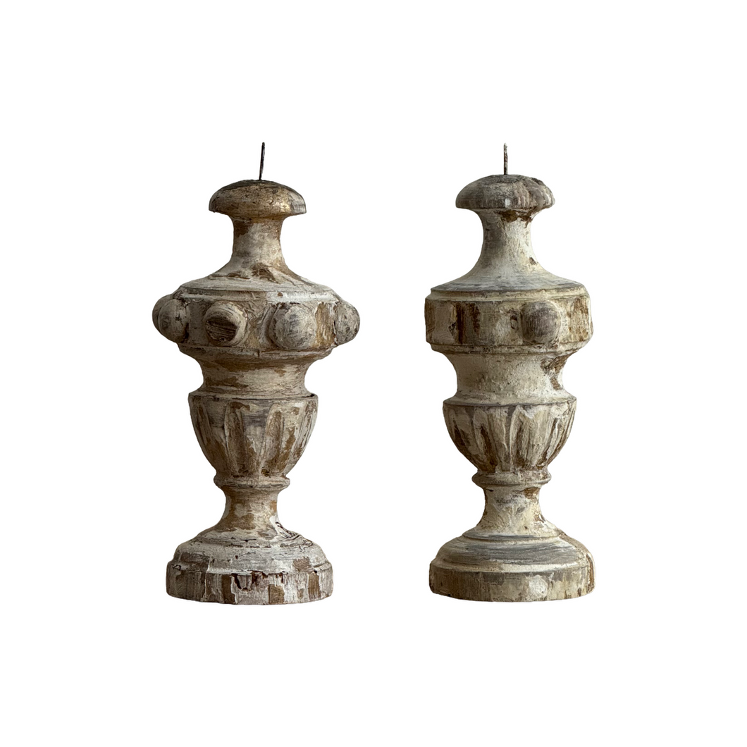 Pair Of Late 18th Century Italian Candlesticks