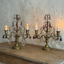 Load image into Gallery viewer, Pair Of Late 19th Century French Candle Girandoles