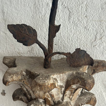 Load image into Gallery viewer, Late 18th Century French Wood/Iron Fragment