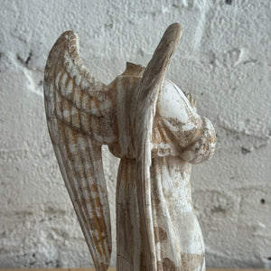 Early 19th Century French Wooden Angel