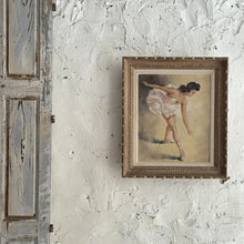Load image into Gallery viewer, Late 19th Century French Ballerina Painting
