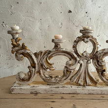 Load image into Gallery viewer, Late 19th Century Italian Wooden Candelabra