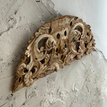Load image into Gallery viewer, Late 18th Century French Wooden Pediment