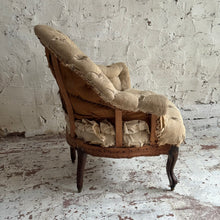 Load image into Gallery viewer, 19th Century French Napoleon III Crapaud Armchair, c.1870