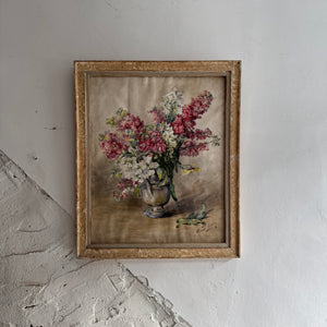 Late 19th Century French Floral Painting