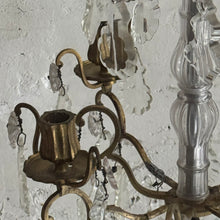 Load image into Gallery viewer, Late 19th Century French 4-Arm Candle Chandelier