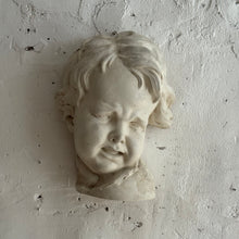 Load image into Gallery viewer, Late 19th Century French Plaster Putti Head