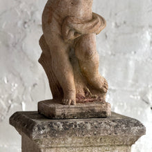 Load image into Gallery viewer, Late 19th Century French Putti Statue On Plinth