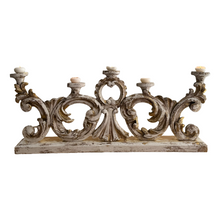 Load image into Gallery viewer, Late 19th Century Italian Wooden Candelabra