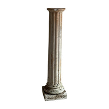 Load image into Gallery viewer, Antique French Fluted Plaster Pedestal Column