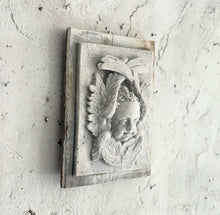 Load image into Gallery viewer, 20th Century French Putto Plaster Sample Plaque