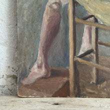 Load image into Gallery viewer, Early 20th Century French School Nude Study on Board | Signed