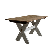 Load image into Gallery viewer, 19th Century Swedish Trestle Table