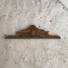 Load image into Gallery viewer, Late 19th Century French Wooden Pediment