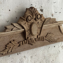 Load image into Gallery viewer, Late 19th Century French Wooden Pediment