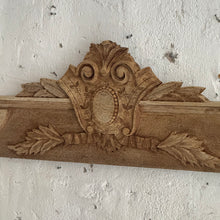 Load image into Gallery viewer, Late 19th Century French Wooden Pediment