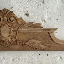 Load image into Gallery viewer, Late 19th Century French Wooden Pediment