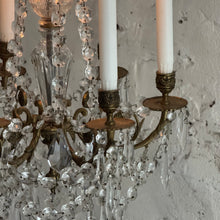 Load image into Gallery viewer, Late 19th Century French 6-Arm Candle Chandelier