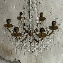 Load image into Gallery viewer, Late 19th Century French 6-Arm Candle Chandelier