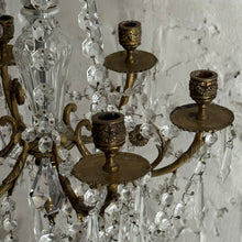 Load image into Gallery viewer, Late 19th Century French 6-Arm Candle Chandelier