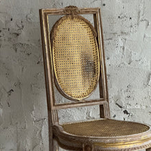 Load image into Gallery viewer, Late 19th Century French Giltwood Bedroom Chair