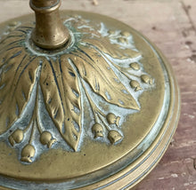 Load image into Gallery viewer, Pair of Late 19th Century French Brass Candlesticks