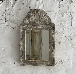 Late 18th Century French Silver Gilt Mirror