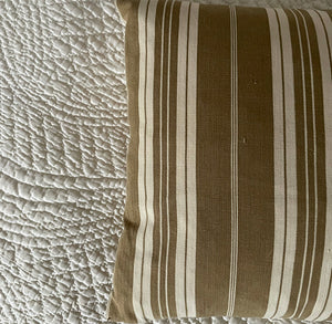 French Ticking Cushion