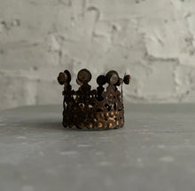 Load image into Gallery viewer, Antique Gold French Crown XIII
