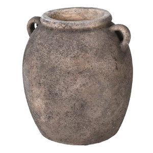 Earthenware Black Vase