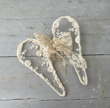 Load image into Gallery viewer, Vintage French Lace Angel Wings