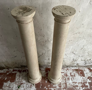 Pair Of 19th Century French Wooden Columns