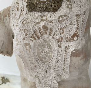 19th Century French Lace Collar